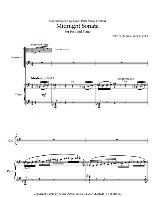 Midnight Sonata by Xavier Foley