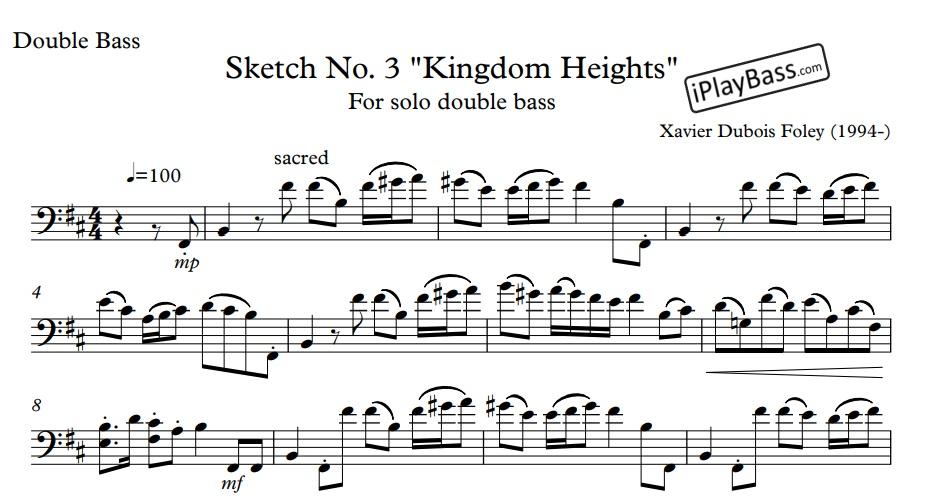 Croquis n ° 3 "Kingdom Heights" de The Mountain Sketches