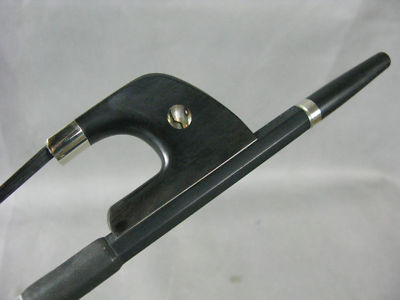 "Fiesta" carbon fiber double bass German bow by Xavier Foley