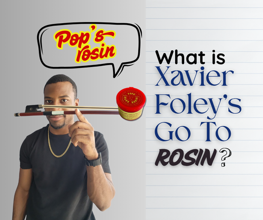 Rosin Talk: Why Xavier Foley Uses Pop’s Bass Rosin