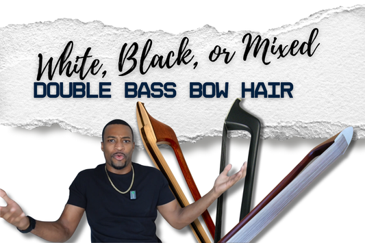 Does Bass Bow Hair Color Matter? A Bassist’s Guide to Tone and Feel