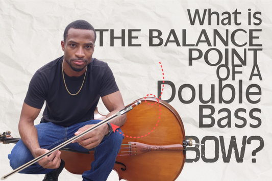 How to find the balance point of a bow?