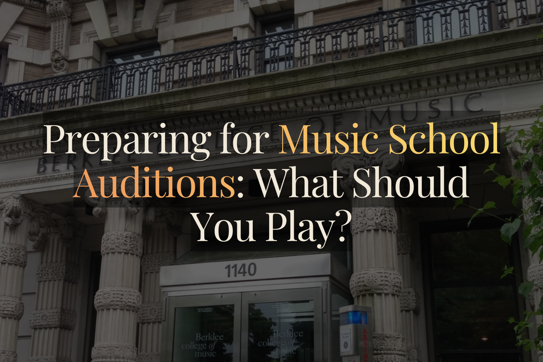 A Musician's Guide to College Audition Repertoire