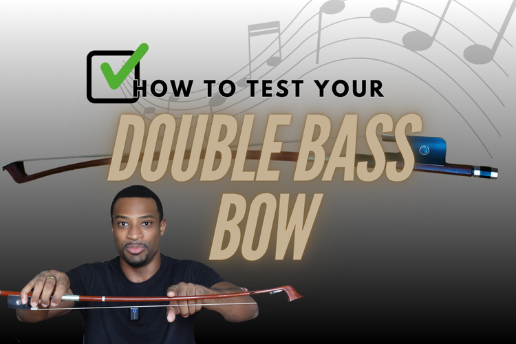 How Professional Bassists Test New Bows – Xavier Foley