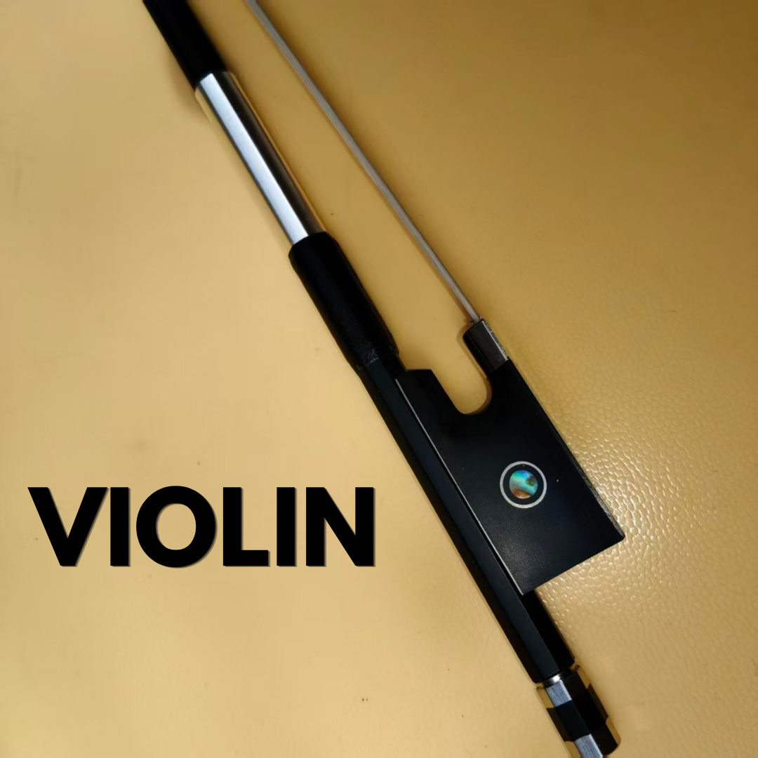 "Fiesta" Carbon Fiber French Violin Bow
