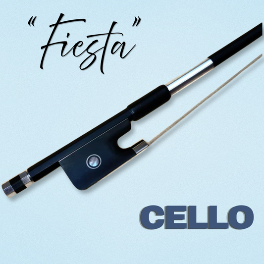 "Fiesta" Carbon Fiber Cello Bow