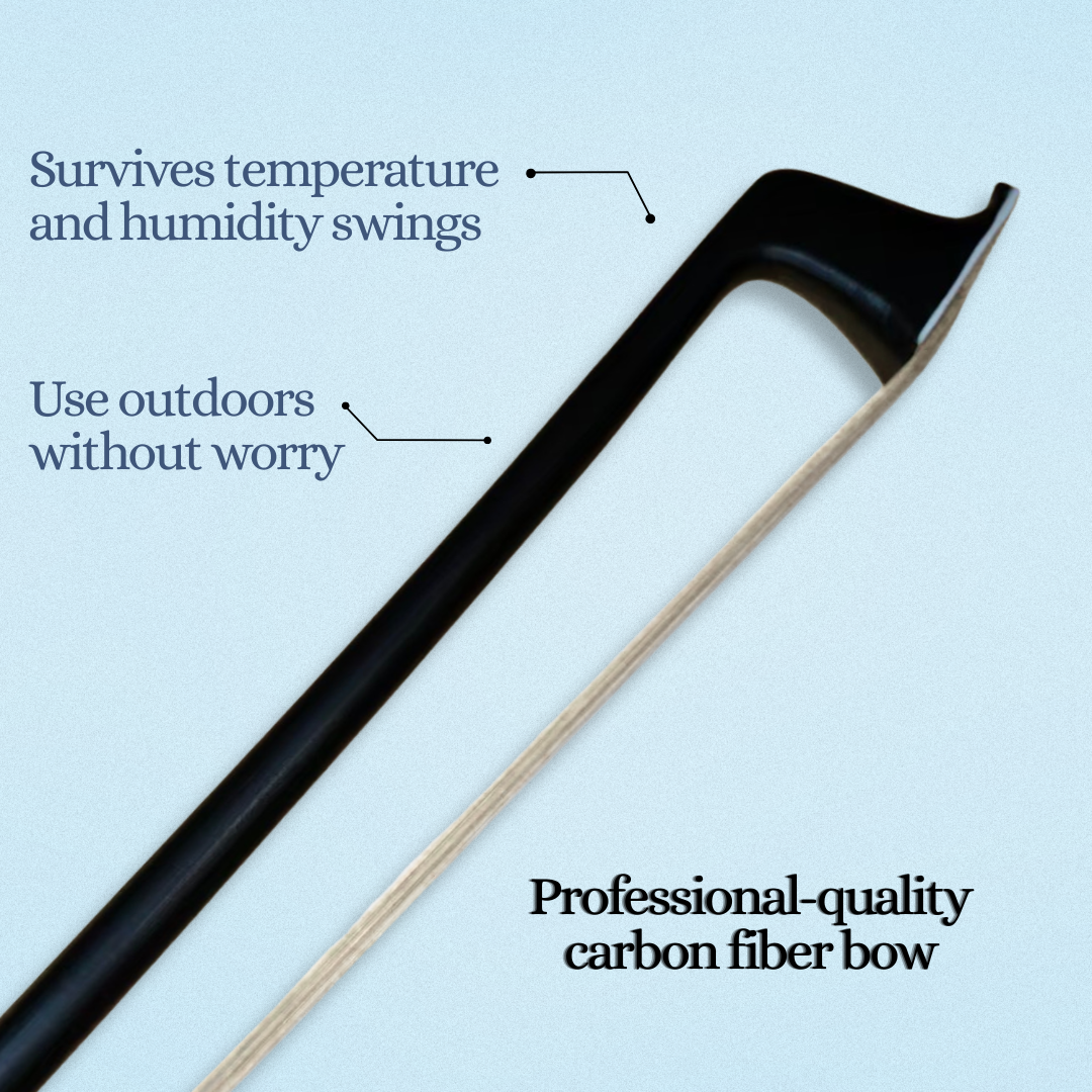 "Fiesta" Carbon Fiber Violin Bow
