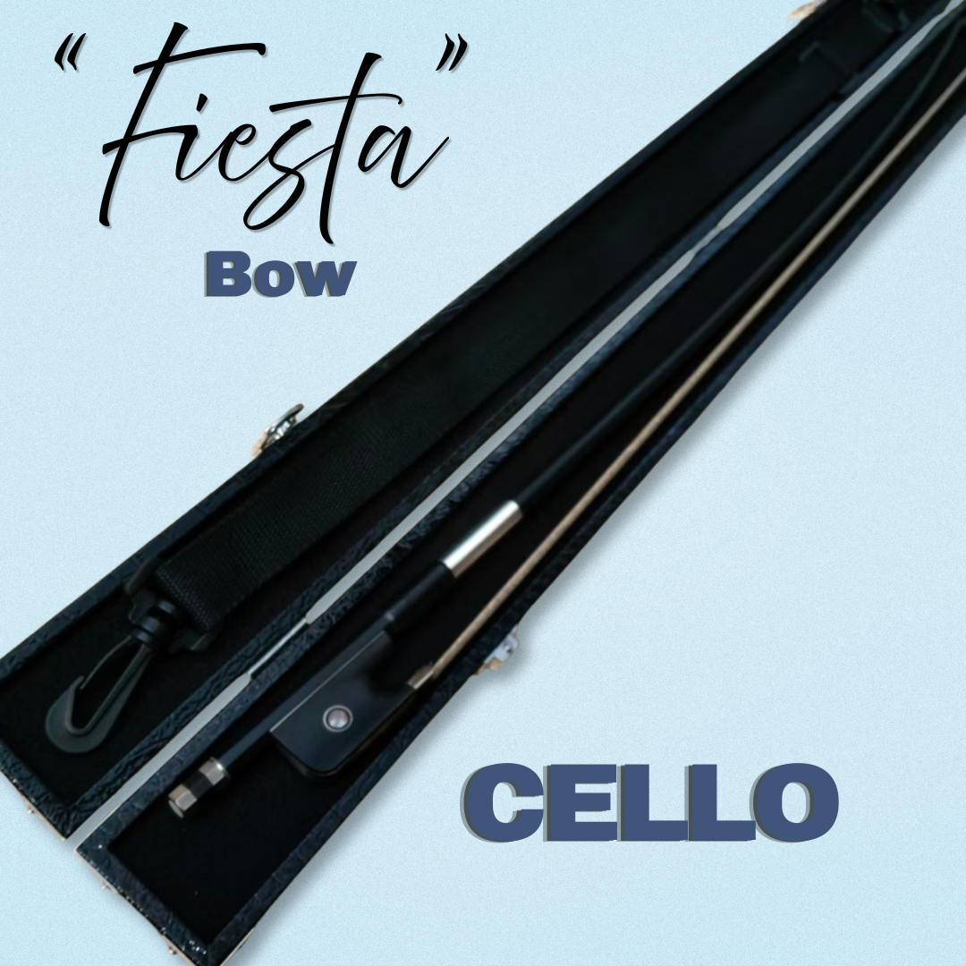 "Fiesta" Carbon Fiber Cello Bow