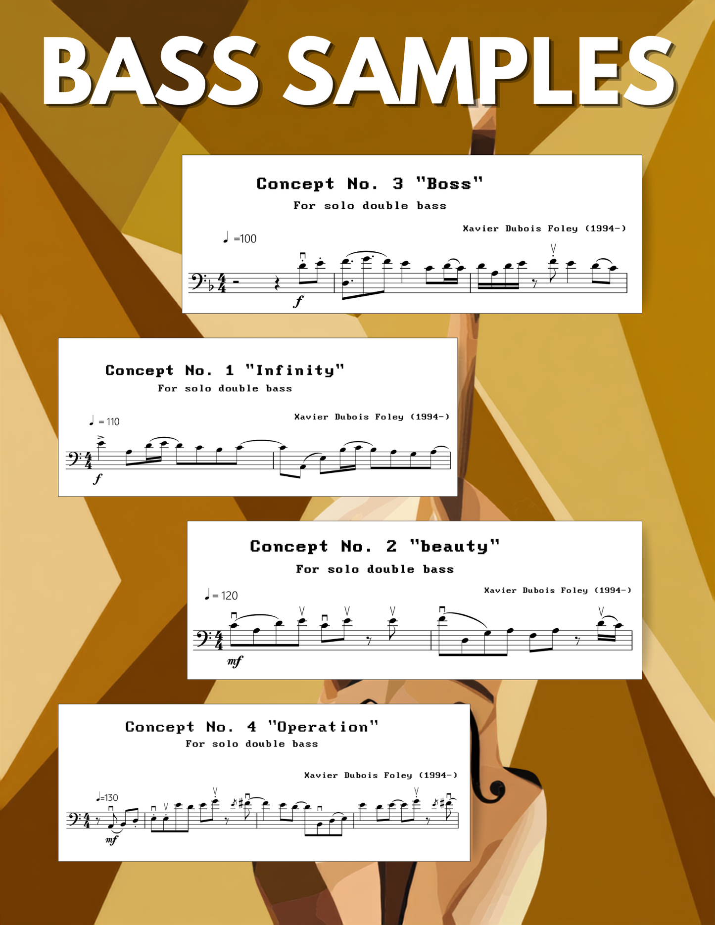 Concepts by Xavier Foley (Intermediate)