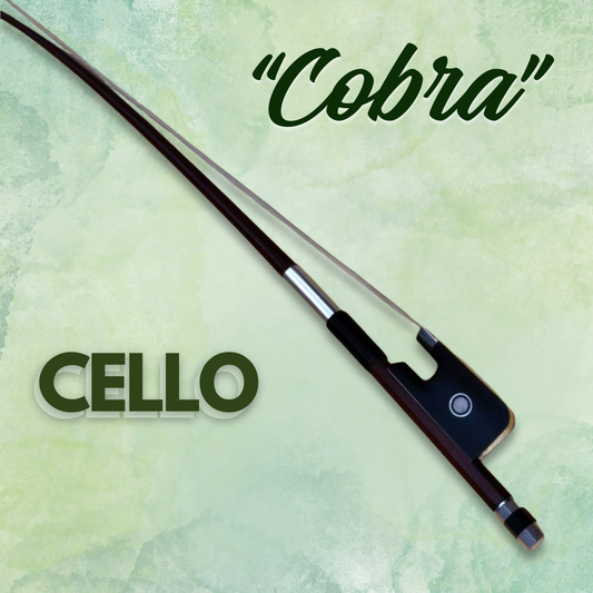 "Cobra" Brazilwood Cello Bow