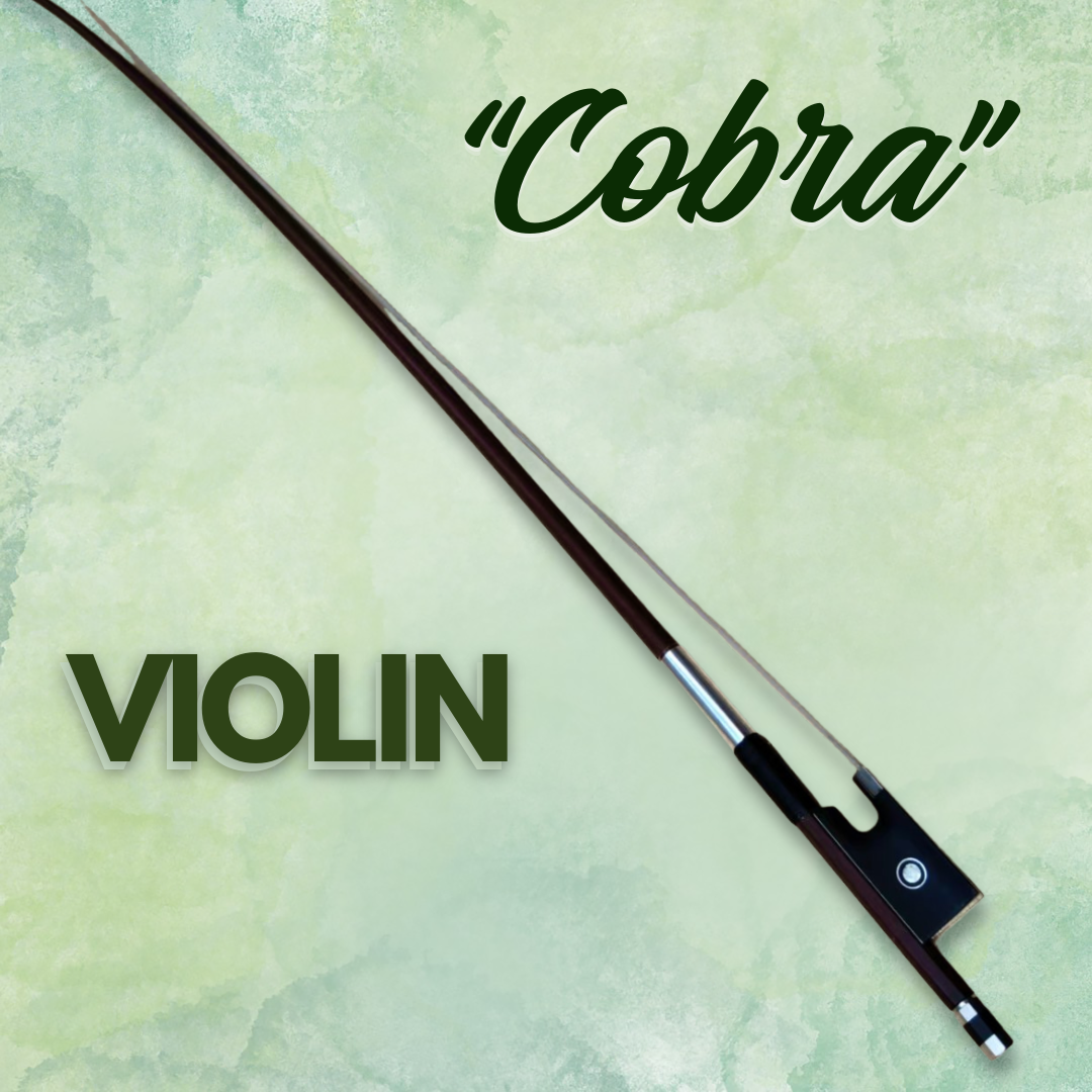 "Cobra" Brazilwood Violin Bow