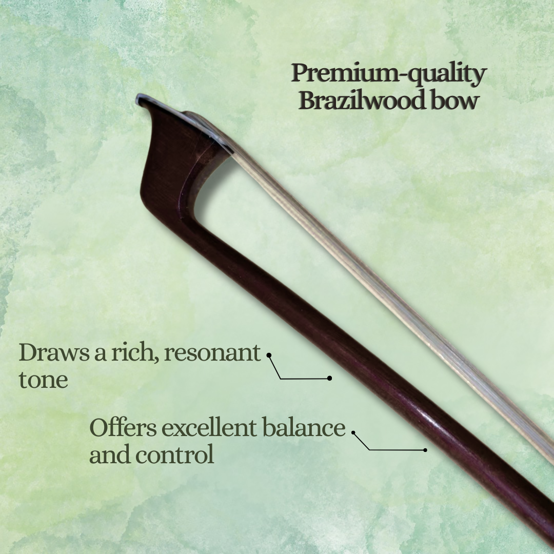 "Cobra" Brazilwood Violin Bow