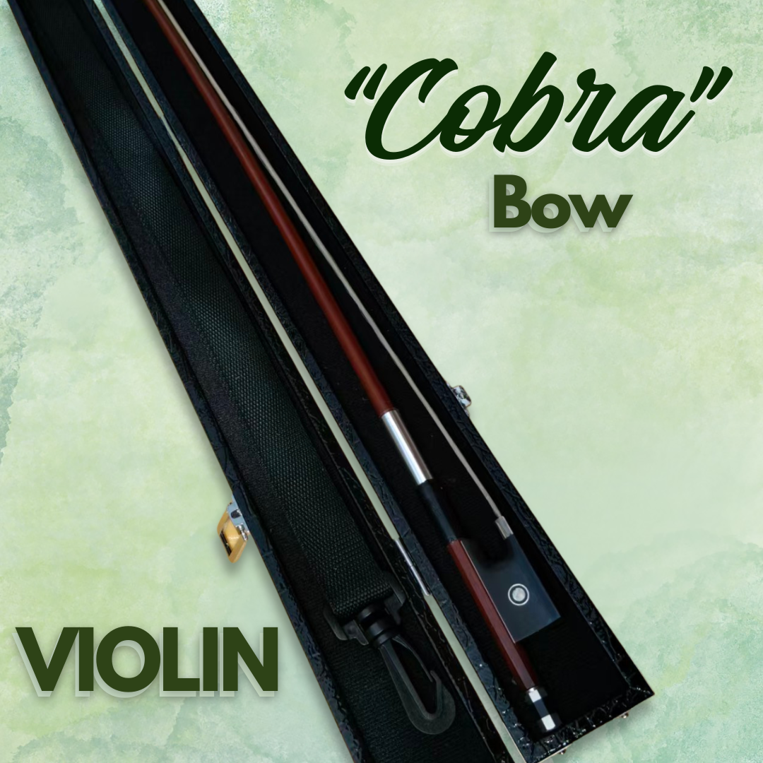 "Cobra" Brazilwood Violin Bow