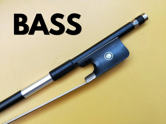 "Fiesta" Carbon Fiber Double Bass French Bow by Xavier Foley