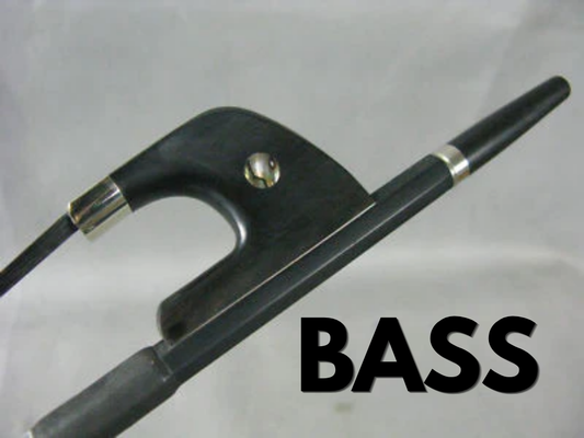 "Fiesta" Carbon Fiber Double Bass German Bow by Xavier Foley