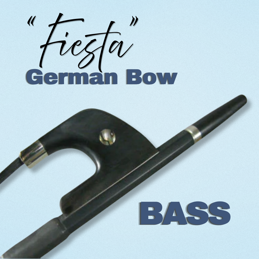 "Fiesta" Carbon Fiber Double Bass German Bow by Xavier Foley