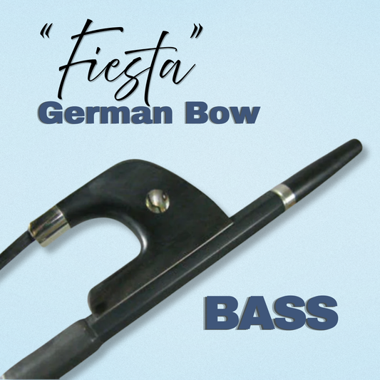 "Fiesta" Carbon Fiber Double Bass German Bow by Xavier Foley