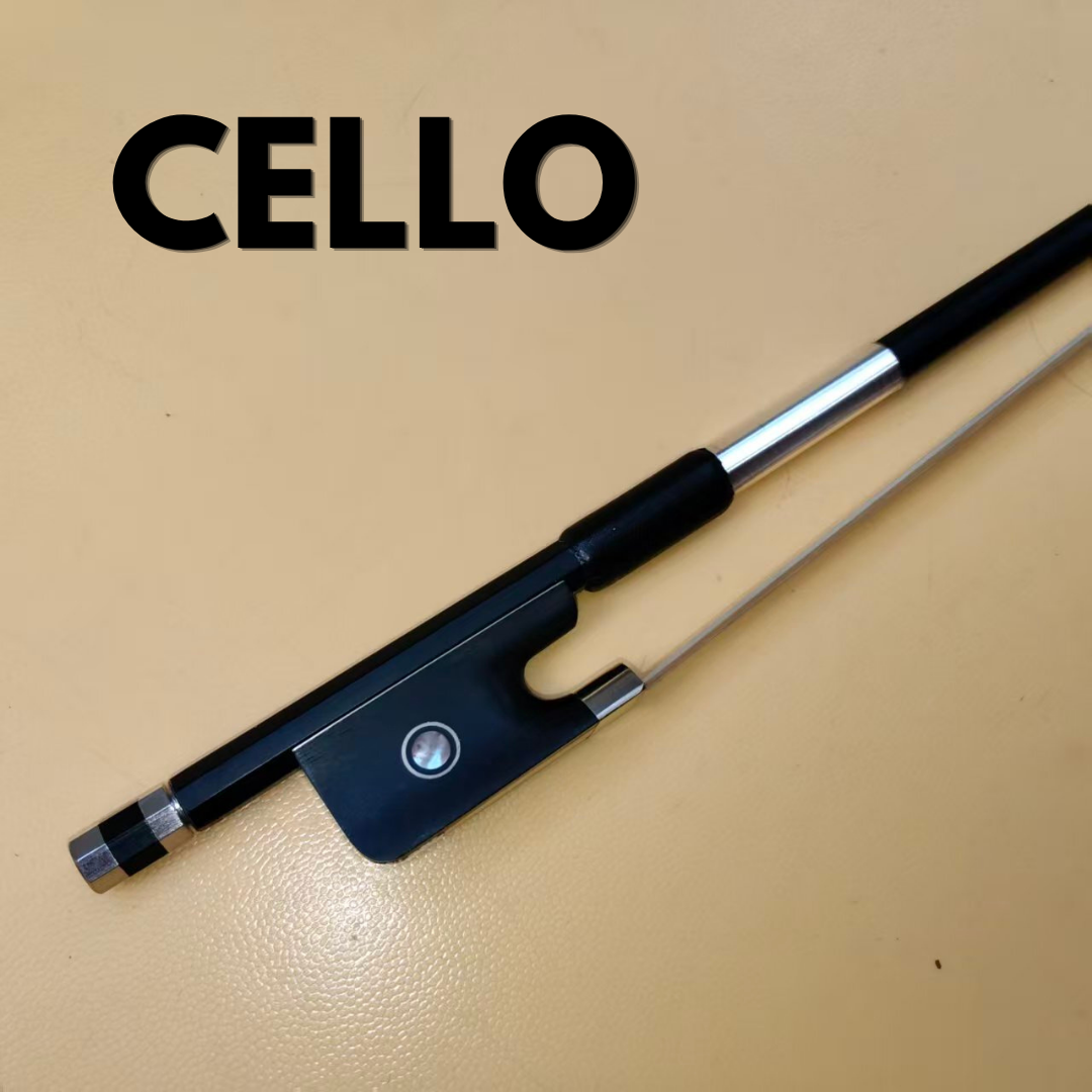"Fiesta" Carbon Fiber Cello Bow