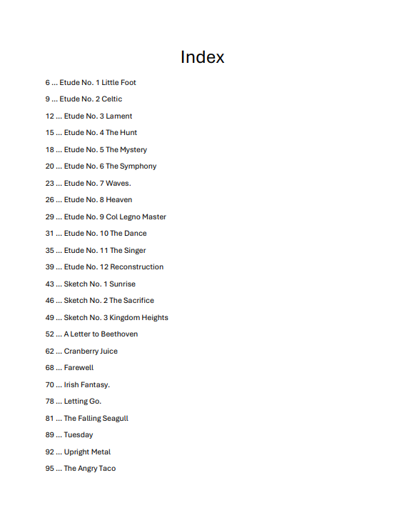 The Solo Book (All solos included)