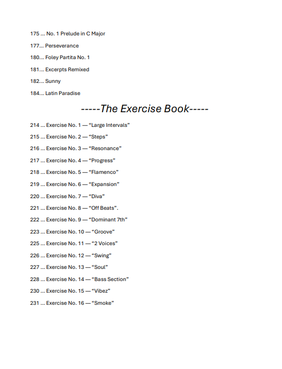 The Solo Book (All solos included)