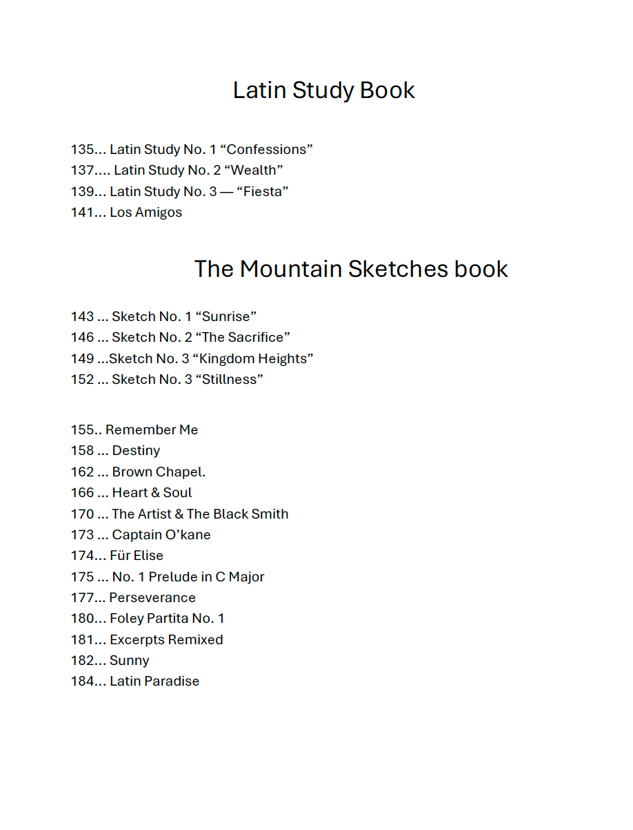 The Solo Book (All solos included)