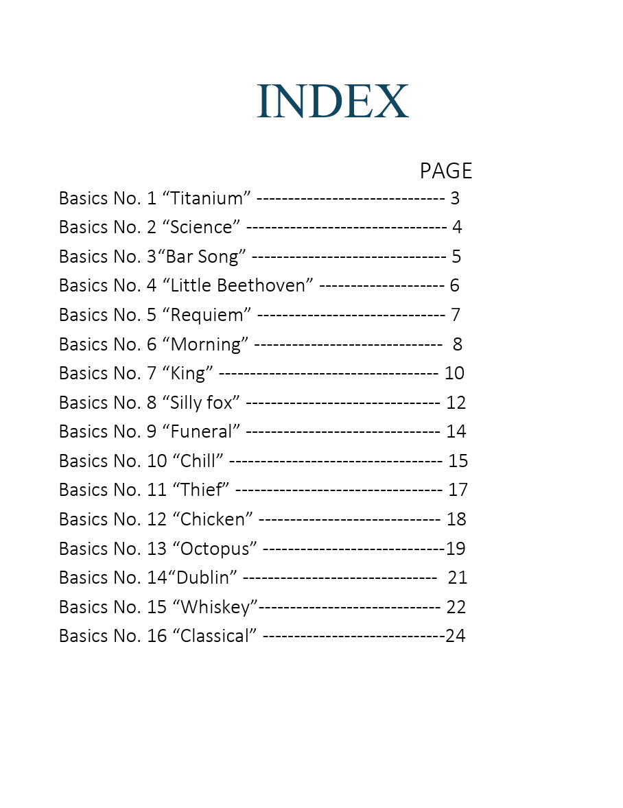 The Basics (Beginner)