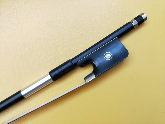 "Fiesta" carbon fiber double bass French bow by Xavier Foley