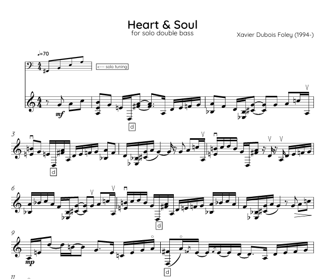 Heart & Soul by Xavier Foley