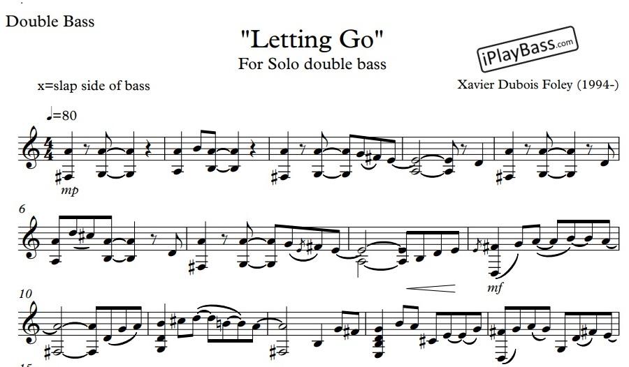 Letting Go - Solo-Kontrabass