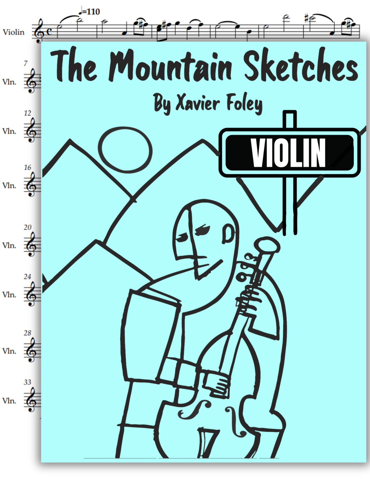 The Mountain Sketches (Intermediate - advanced)