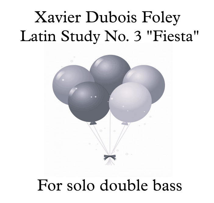 Étude latine n ° 3 Fiesta de Xavier Foley
