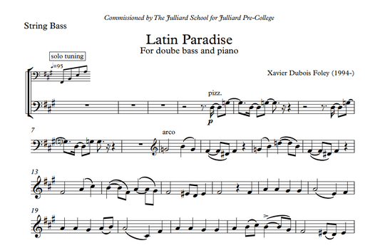 《拉丁乐园》大提琴与钢琴二重奏