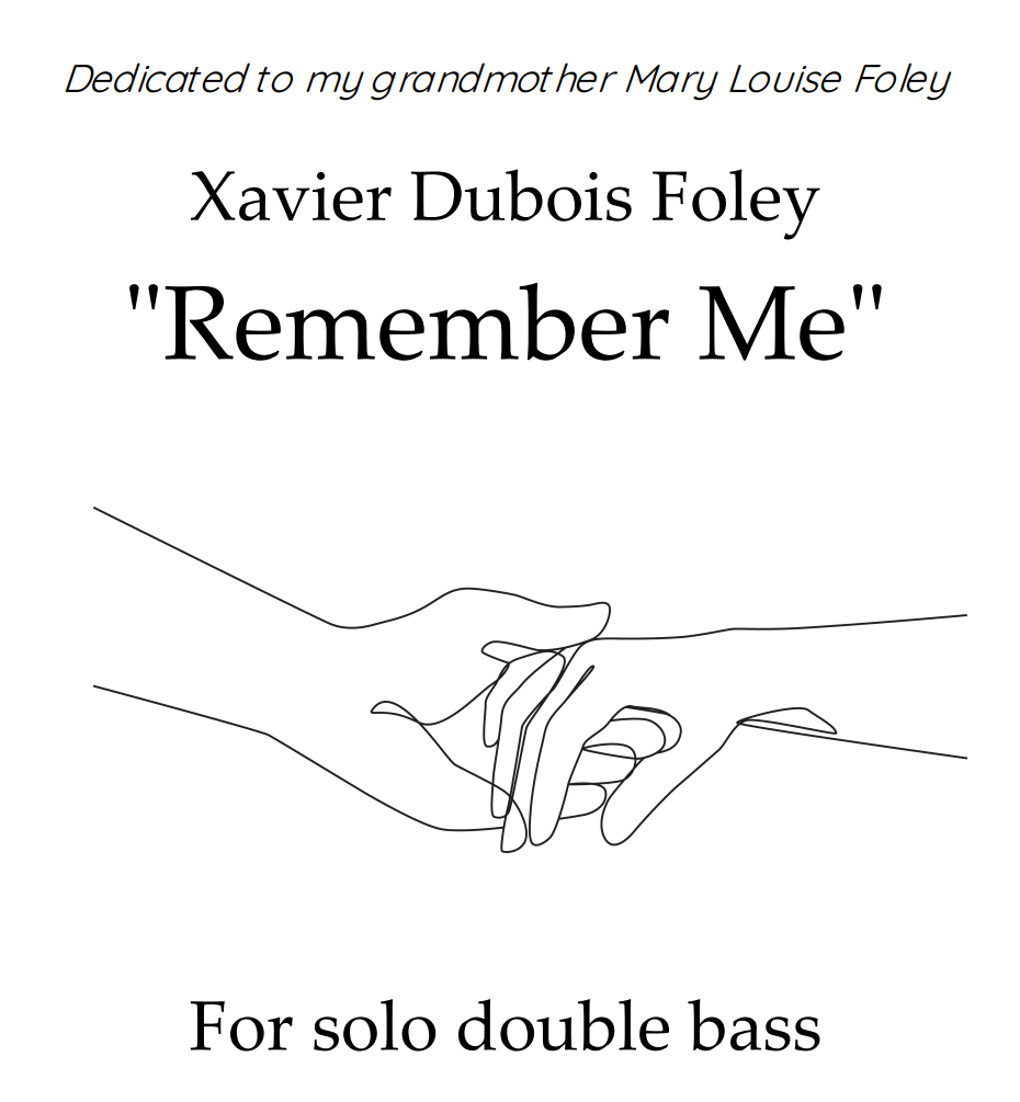 Remember Me by Xavier Foley