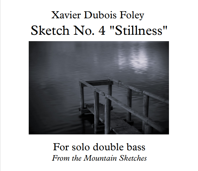 Sketch No. 4 "Stillness" - The Mountain Sketches